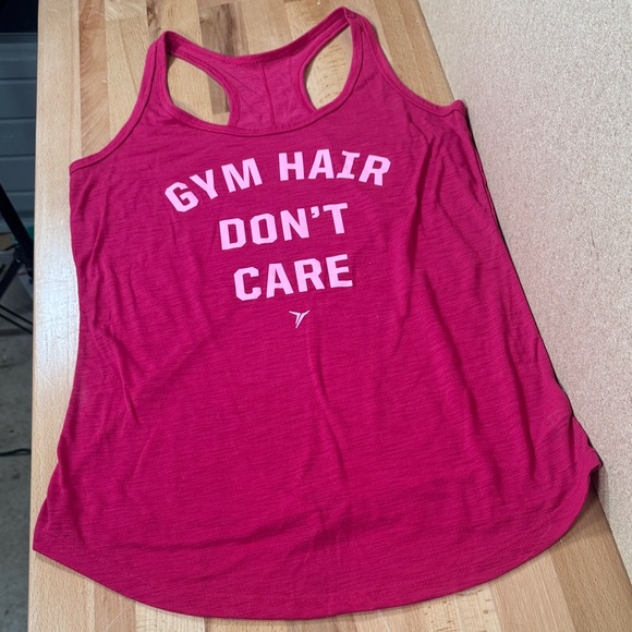 Old Navy Fuchsia Graphic Tank Top - Picture 1 of 5